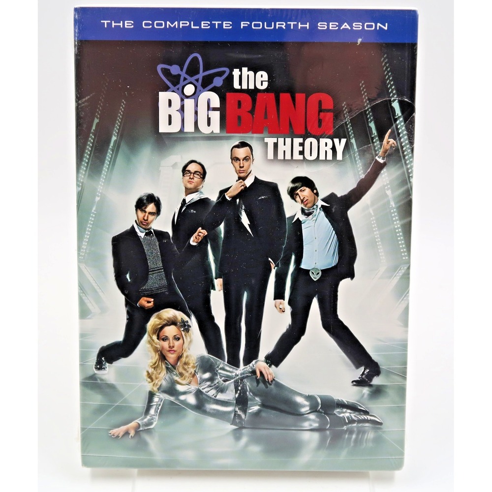 The Big Bang Theory: The Complete Fourth Season (DVD, 2010) New Sealed